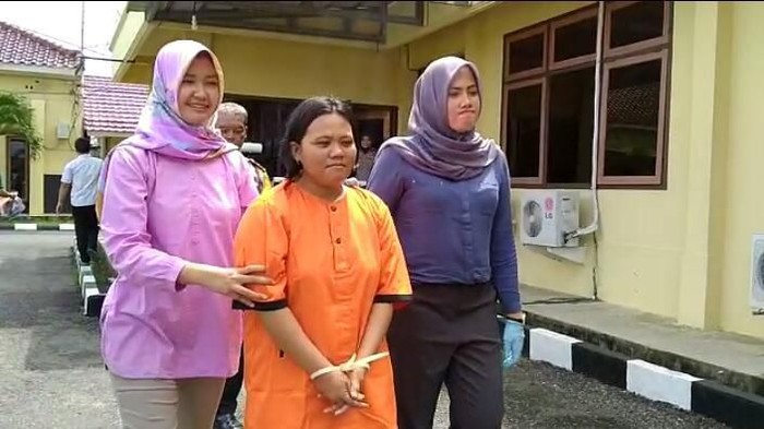 Asisten rumah tangga di Prabumulih ditangkap polisi karena merekayasa kasus perampokan dan penyekapan (dok. Istimewa)