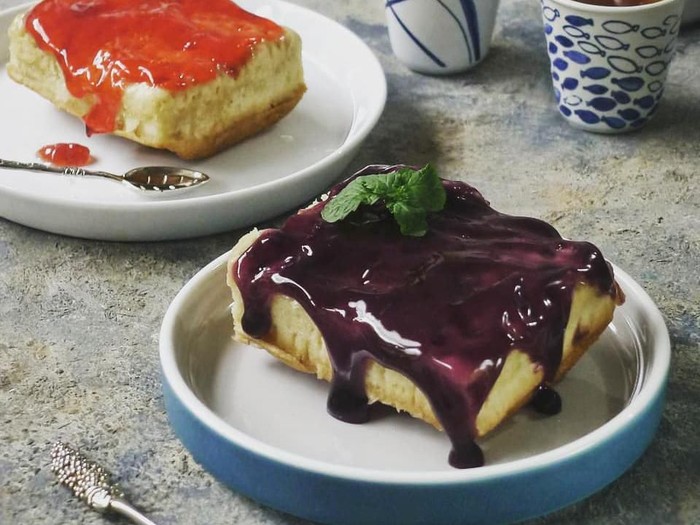 kue pancong kue pancong kekinian dengan topping beragam