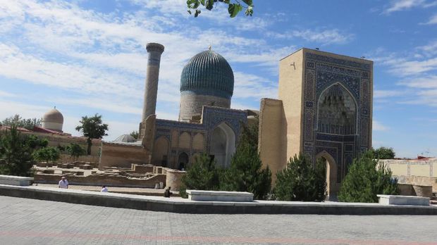 Salah satu sudut Kota Bukhara di Uzbekistan