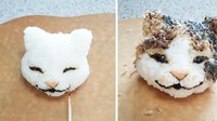 Dalam bahasa Indonesia, Onigiri Gekijou berarti Teater Onigiri. Begini nih proses pembuatan onigiri unik berbentuk kepala kucing. Foto: Onigiri Gekijou