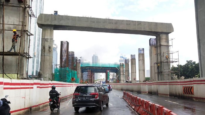 LRT Jabodebek Lintasan Rasuna Said-Dukuh Atas