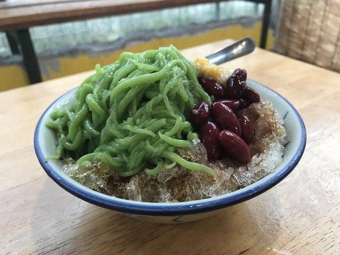 Ice cendol is Indonesian traditional beverage.
