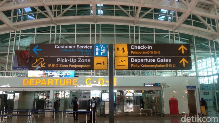 Sistem Imigrasi Bandara Ngurah Rai Sempat Alami Gangguan (Angga Riza/detikcom)