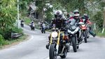 Beauty and The Beast, Nikita Mirzani di Atas Moge 1.100 cc