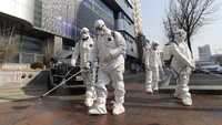 Baru-baru ini publik di Korea Selatan kembali dihebohkan dengan meningkatnya penyebaran virus Corona di salah satu kota besarnya, Daegu. Kota itu pun kini menjelma jadi kota hantu seperti Wuhan (Kim Jun-beom/Yonhap via AP)