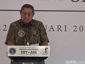 Tak Tampak di Tayangan Pagi Tadi, SBY Ternyata Ikut Upacara Virtual Istana