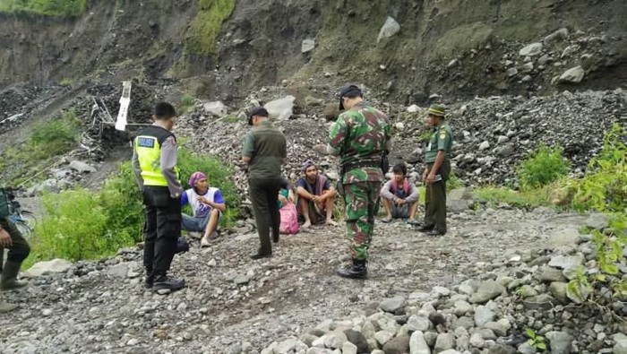 Lokasi tambang yang memakan dua korban jiwa di Magelang, Sabtu (22/2/2020).