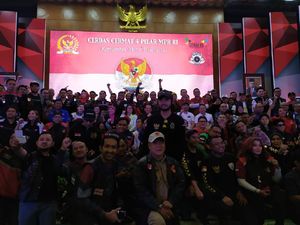 86 Klub Motor Ikut Sosialisasi 4 Pilar di MPR RI