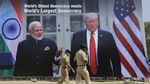 Di India, Figura Trump Mejeng Dimana-mana