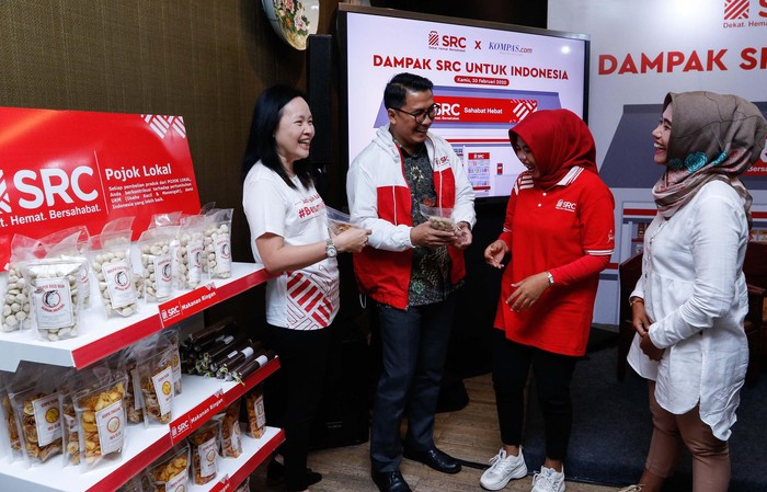 Dampak Ekonomi dan Sosial Pelaku UMKM SRC menggelar diskusi media untuk memaparkan hasil survei yang mengukur dampak ekonomi dan sosial program pendampingan yang berkelanjutan kepada toko kelontong.