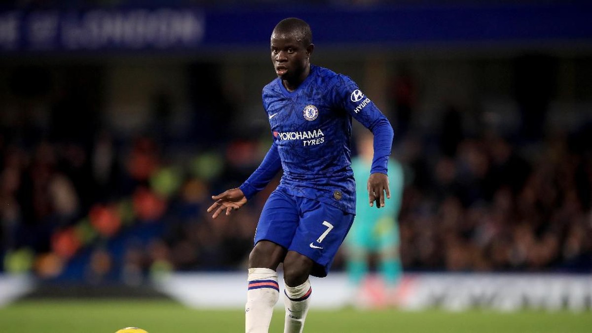 NGolo Kante, salah satu pemain favorit Antonio Conte. (Foto: Marc Atkins/Getty Images)