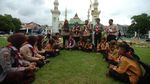 Doa Bersama Korban Susur Sungai SMPN 1 Turi