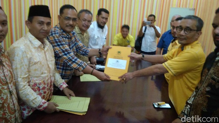 Wakil Ketua DPRD Sumut Daftar Jadi Calon Ketua Golkar.