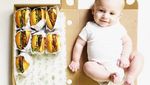 Keren! Ibu Ini Tiap Bulan Tandai Perkembangan Anaknya dengan Burger