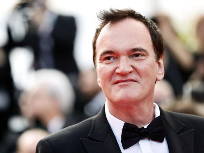 CANNES, FRANCE - MAY 25: Quentin Tarantino attends the closing ceremony screening of 