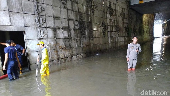 Kondisi underpass Matraman (Sachril Agustin/detikcom)