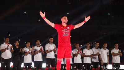 Ini Dia Formasi Lengkap Persija Jakarta