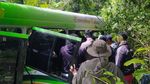 Bus Rombongan Wisatawan UIM Kecelakaan, 1 Orang Tewas