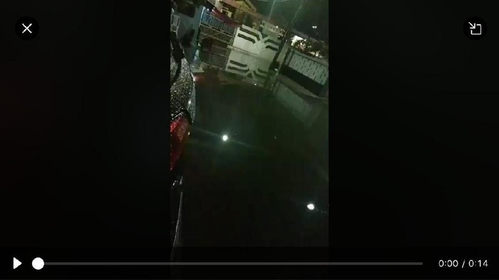 banjir perumahan taman buaran indah iii