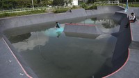Arena roller sport ini yang merupakan tempat pelaksanaan cabang olahraga skateboard Asian Games 2018 lalu.