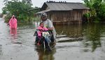 Di Kudus, Banjir Rendam Ratusan Rumah dan Puluhan Hektare Sawah
