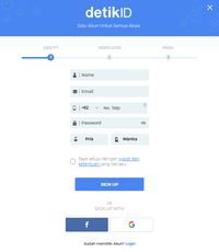 Ini Dia Langkah Mudah Membuat Akun detikID