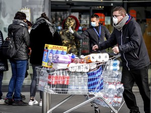 Dalam 48 Jam, Kasus Virus Corona di Italia Naik Dua Kali Lipat