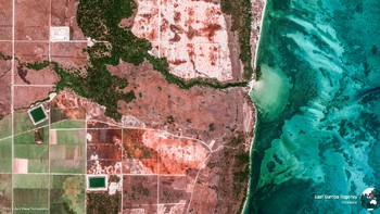 Sumba Timur, Indonesia. Foto: Google Earth View