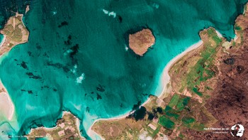 Na h-Eilanan an lar, Inggris. Foto: Google Earth View