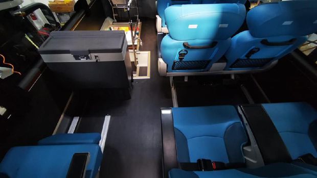 Bus tingkat Legacy SR2 Double Decker yang diekspor ke Bangladesh