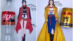 Desainer China Ini Bikin Model Baju Terinspirasi Minuman Kemasan