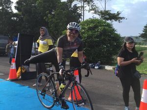 Inilah Para Juara Palembang Triathlon 2020, Salah Satunya Pensiunan 64 Tahun