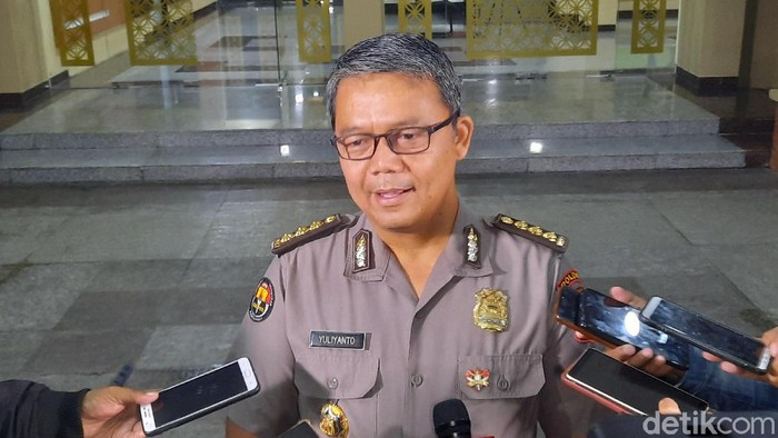 Kabid Humas Polda DIY Kombes Yulianto di Mapolda DIY, Senin (24/2/2020)