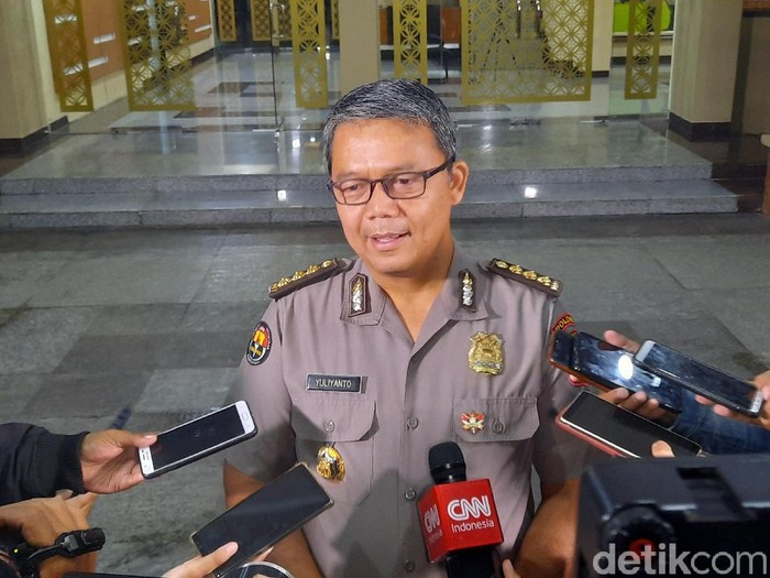 Kabid Humas Polda DIY Kombes Yulianto di Mapolda DIY, Senin (24/2/2020)