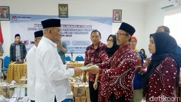 Calon independen mendaftar di Pilkada Purworejo