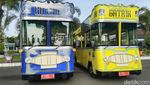 Potret Bus Wisata Gatrik di Ciamis