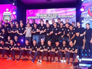 Tim Bhayangkara FC Diperkenalkan, Targetnya Juara Liga 1 2020