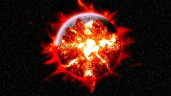 Hancurnya Bumi: Pada akhirnya, menurut ilmuwan Dave Stevenson, jika Bumi berbentuk datar, gaya gravitasi yang berada di pusat planet tersebut akan menarik setiap tepian untuk mengubah planet tersebut menjadi bulat. Dengan besarnya jumlah daya dan tenaga yang dihasilkan, maka Bumi akan hancur dengan sendirinya. (Foto: Internet) 