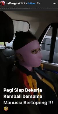 Ada Manfaat Kecantikan di Balik Masker 'Manusia Bertopeng' Nagita Slavina