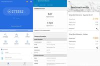 Hasil uji benchmark Galaxy A71