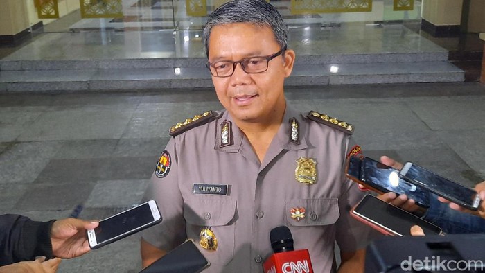 Kabid Humas Polda DIY, Kombes Yuliyanto di Mapolda DIY, Sleman, Senin (24/2/2020).