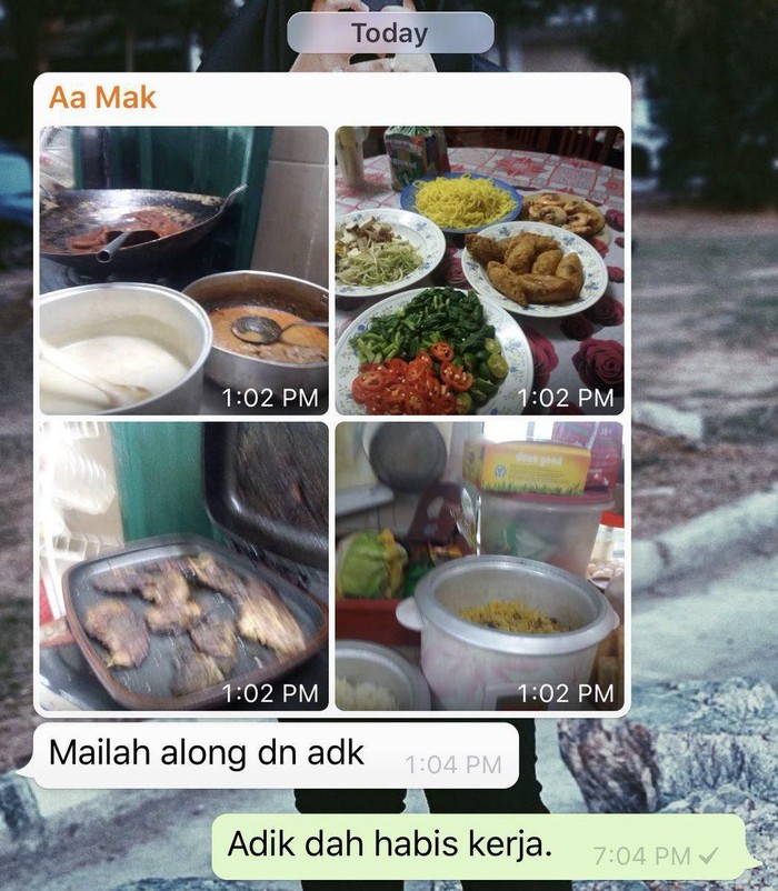 Pesta Makanan Tak Ada Yang Datang