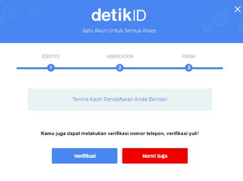 Ini Dia Langkah Mudah Membuat Akun detikID