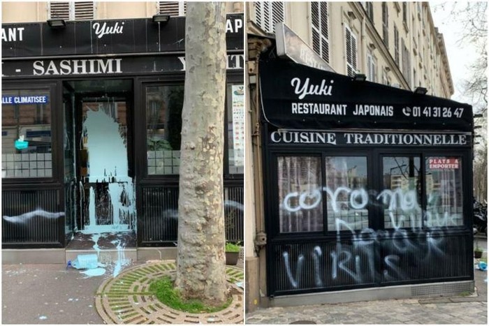 Restoran Jepang di Paris Dirusak Coronavirus