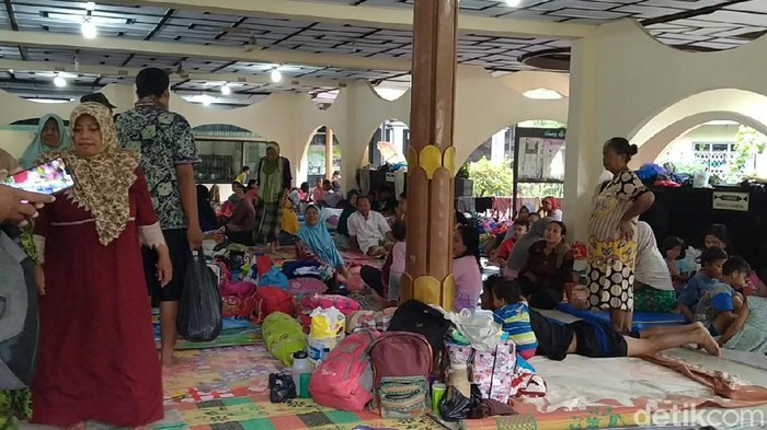 Banjir di Kota Pekalongan, Senin (24/2/2020).