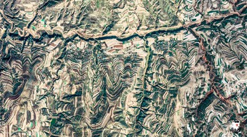 Dingxi, China. Foto: Google Earth View