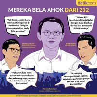 Erick-Sandi Kompak Bela Ahok