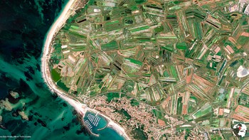 LEpinee, Vendee, Prancis. Foto: Google Earth View
