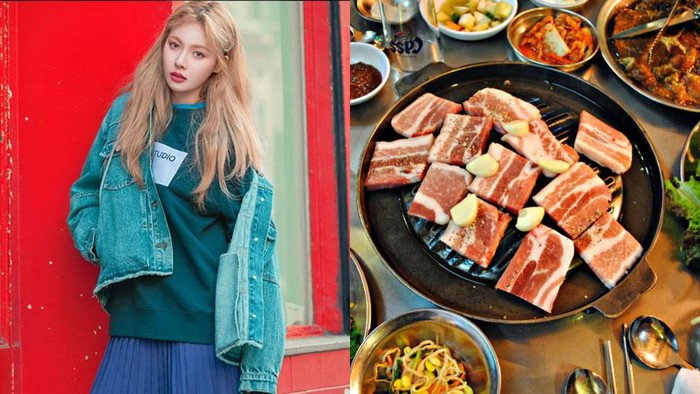 makanan kesukaan idol korea