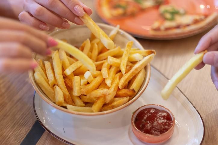 Basket of French Fries-Photographed on Hasselblad H3D2-39mb Camera